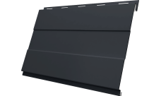 Вертикаль 0,2 prof Grand Line 0,5 PurPro с пленкой RAL 7024 мокрый асфальт