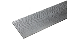 Фиброцементный сайдинг Фибратек Сибирская лиственница 3000x190x8мм серый, под покраску