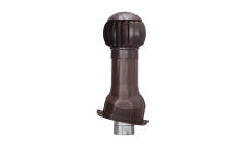 Комплект вентиляции Gervent Твистер для кровли Монтеррей 150/160 коричневый