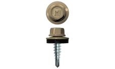 Саморез по металлу Daxmer 4,8х19 RAL 1014 (250) сверло №2