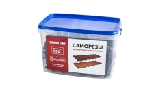 Саморезы для композитной черепицы, коричневый (500шт)