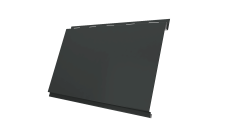 Вертикаль 0,2 classic Grand Line 0,45 PE с пленкой RAL 7016 антрацитово-серый
