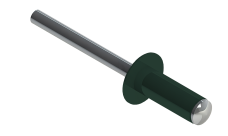 Заклёпка вытяжная Daxmer 3,2х8 RAL 6005 (20х1000шт) ал/ст