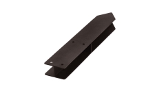 Элемент стыковочный металлический для грядки ДПК Grand Line 150мм венге