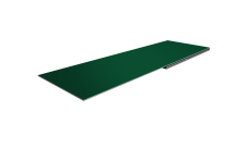 Планка финишная 48х25 Grand Line 0,5 Satin Matt TX RAL 6005 зеленый мох (2м)