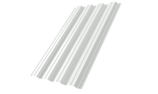 Профнастил НС44A Grand Line 0,5 Satin RAL 9003 сигнальный белый