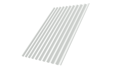 Профнастил С21R Grand Line 0,45 PE с пленкой RAL 9003 сигнальный белый