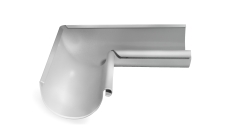 Угол желоба внутренний Grand Line ПЭ 90гр 150мм RAL 9003 сигнальный белый