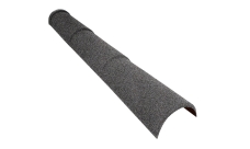 Конек полукруглый тройной для композитной черепицы Grand Line американо дарк (1,16м)