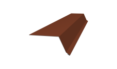 Планка капельник 100х55 0,45 Drap RAL 8004 терракота (2м)