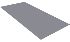 Плоский лист 0,7 PE с пленкой RAL 7004 сигнальный серый