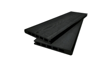 Доска-ступень стартовая ДПК Grand Line 160х22мм шлифовка и тиснение Графит 3м (ШТШ)