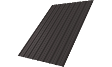 Профнастил С10B Grand Line 0,5 Сатин RR 32 темно-коричневый