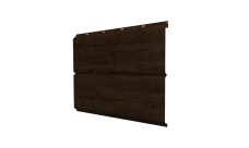 Софит ЭкоБрус new Grand Line без перфорации 0,45 Print Premium с пленкой Antique Wood TwinColor