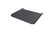 Кликфальц Pro Grand Line 0,45 Drap ST с пленкой на замках RAL 7024 мокрый асфальт