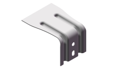 Крепление стеновое усиленное AR П90х90х105 ОЦ ОН