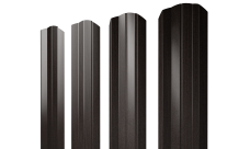 Штакетник М-образный A фигурный Grand Line 0,45 Print Elite Coffee Wood TwinColor