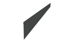 Ламель забора жалюзи Palermo 0,45 PE-Double RAL 7016 антрацитово-серый