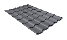 Профиль волновой "Кредо" ("Kredo") 0,5 PE RAL 7004 сигнальный серый