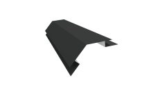 Угол внешний сложный 75х75 135 градусов Grand Line 0,45 Drap ST RAL 7016 антрацитово-серый (2м)